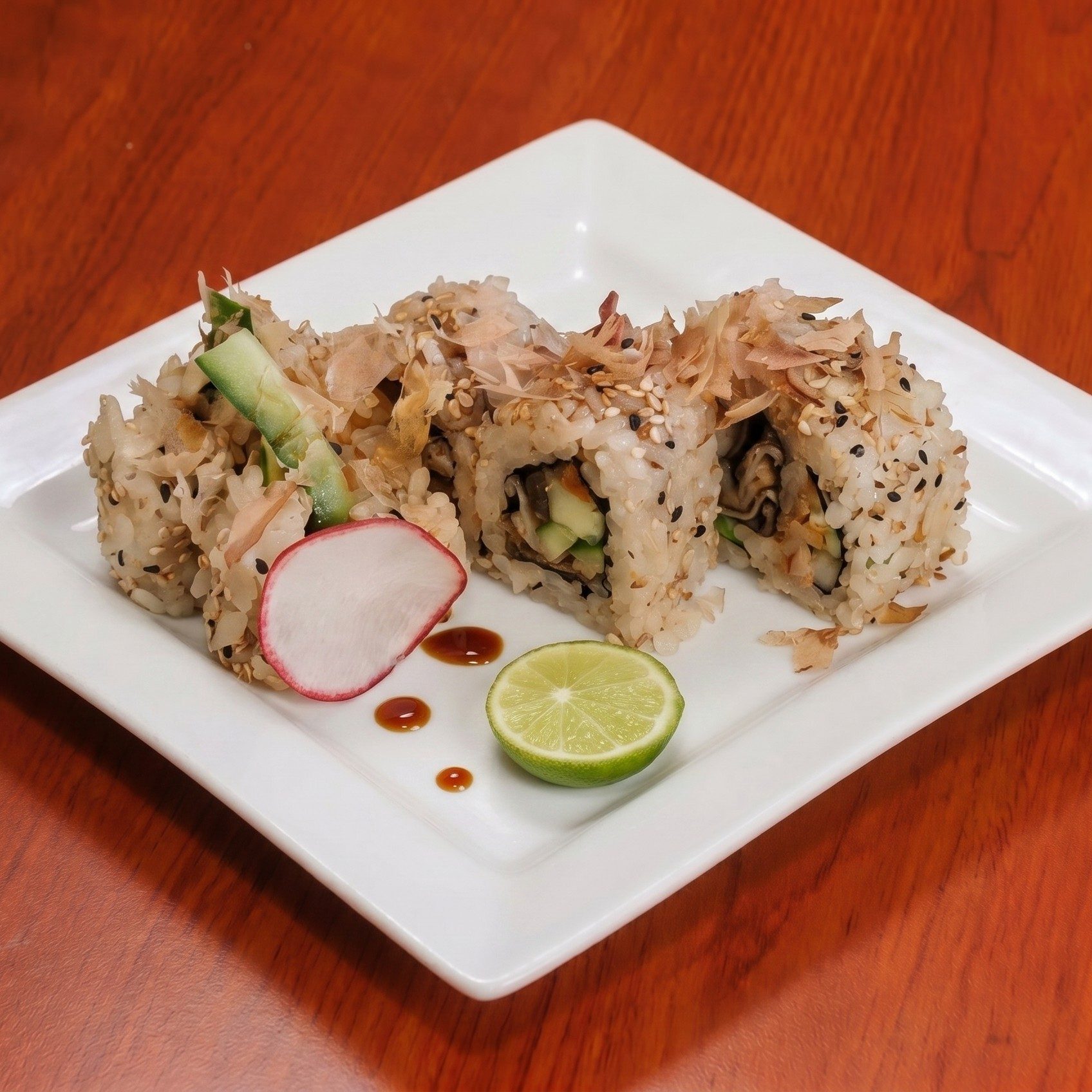 Salmon Skin Roll.